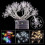 LED-sneeuwvlokjesslinger warm wit 1,5m 10 LED's 5