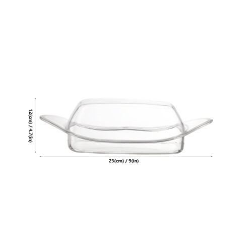 Beurrier avec couvercle pour usage domestique 1