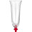 Krystal Champagnefløjter Rød Stilk 6oz 2 stk. 2