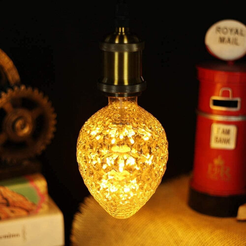 Ampoule LED vintage LINLIN Firework Light Bulb E27 3W à intensité variable 2