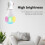 Ampoule LED E27RGB avec télécommande (1 lot) 4