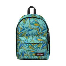 Mochila EASTPAK Out Of Office Brize Palm Aqua 1 compartimento