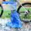 Disposable waterproof shoe covers with elastic ankle 100 pcs 3