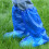 Disposable waterproof shoe covers with elastic ankle 100 pcs 4