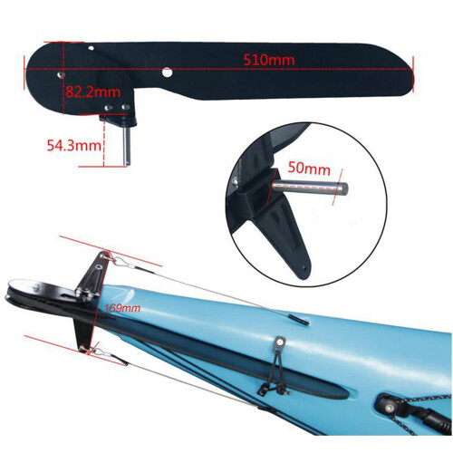 Kayak Rudder Foot Control Adjustable Steering System 2