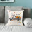 Thanksgiving plaid linen pillowcase18x18inch 5
