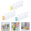 Refrigerated Can Rack Orange Drink Organizer Shelf 8