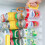 Refrigerated Can Rack Orange Drink Organizer Shelf 6