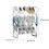 Shoe Rack Black 3-Tier Stackable 20-Pair Capacity 3