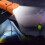 Lampada frontale a LED Yoone per pesca e campeggio, 5 luci 6