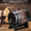 Barril de whisky de roble negro de 3 litros con grifo 2