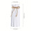 Origami-style plastic vase set ceramic look 4 pcs 4