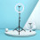 LED Circle Light with Tripod and Phone Holder 10 inch 4