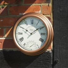 Smart Solar Astbury Clock & Thermometer 5060010