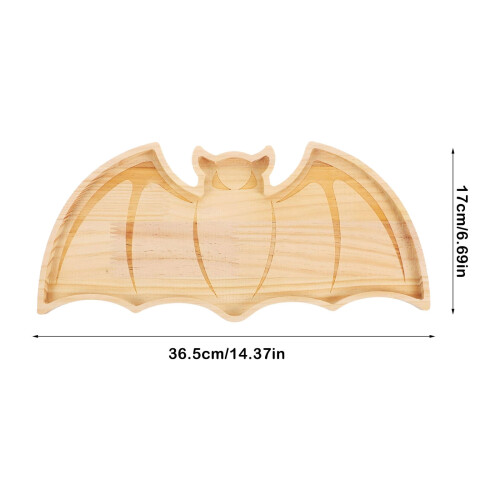 Halloween Wooden Serving Tray Home Decor1pc 2