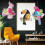 Decorazioni da appendere a forma di pappagallo hawaiano tropicale (12 pezzi) 5