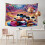 Mickey Mouse Wandteppich, Heimdekoration, 152 x 102 cm 2