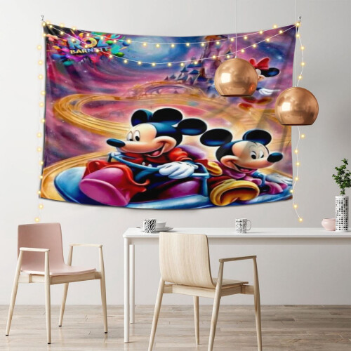 Mickey Mouse Wandteppich, Heimdekoration, 152 x 102 cm 1