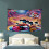Mickey Mouse Wandteppich, Heimdekoration, 152 x 102 cm 4