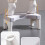Squatty Potty Toilettenhocker, weiß oder grau, 15,75 x 8,27 x 2,36 Zoll 5