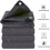 Heavy Duty Waterproof Tarp 6 ft x 12 ft Black 3