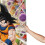 Dragon Ball duschdraperi 66x72 tum vattentät polyester 2