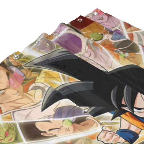Dragon Ball duschdraperi 66x72 tum vattentät polyester 2
