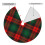 Christmas Tree Skirt Plaid 36 Inch 4