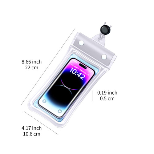 Waterproof Floating Phone Pouch IPX8 for iPhone All Models 1