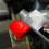 Small Red Plastic Funnel Set 2 Pack 4 Pieces 8