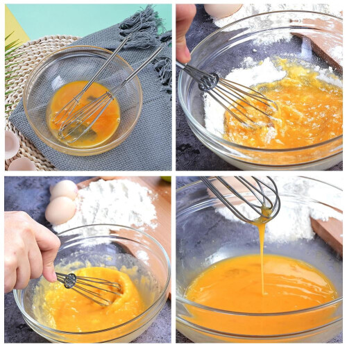 Seebee stainless steel egg whisk 1 piece 1