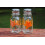 Autumn Orange Maple Leaf Pepper Shakers Set 2