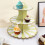 Cake Stand Paper Foil Three-Tier 2