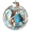 Transparent Christmas Ball Ornament Light Blue 1 Pack 2