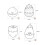 Xeyise Mechanical Kitchen Timer ABS Fruit Shape 5