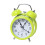 LOVIVER Analog Alarm Clock with Backlight Silent Green 3