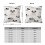Funda de almohada con dibujos animados de Mickey Mouse, 24" x 24" 4