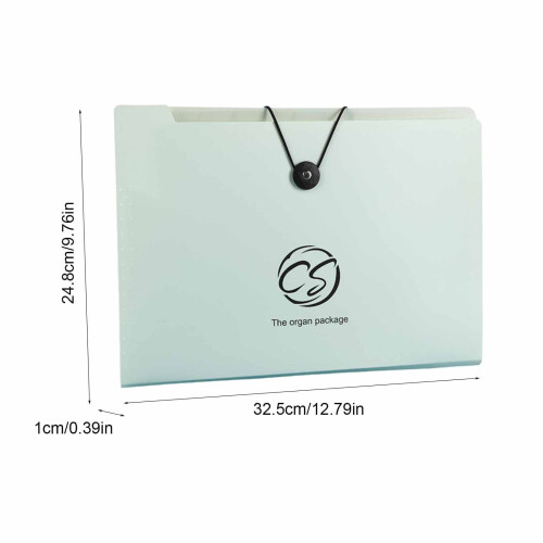Paper Folder Holder A4 Portable Accordion File Case 2
