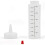 Condiment squeeze bottles plastic 8 oz 12-pack 4