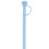 Gracefulvara silicone reusable drinking straw with cap 4