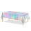 Wegwerp plastic tafelkleden met regenboogdesign (2 stuks) 2