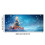 Weihnachtsgaragenbanner Blau 480 x 210 cm 2