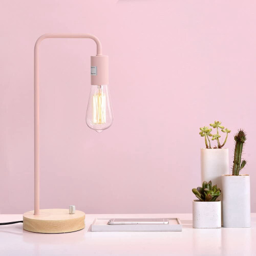Pink Desk Lamp Stylish 1 Piece 2