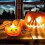 3D LED Pumpkin Night Light Battery-Powered Halloween Desk 4