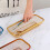 Kitchen Drawer Organizer Stainless Steel 2-Pack Orange 3