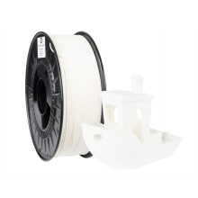 Filament 3DPower Hyper Hastighed PET-G 1.75mm Ren Hvid 1kg