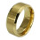 Punk Ring Titanium Steel Wide Band 1 Piece 2