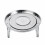 304 Stainless Steel Steamer Rack with Removable Legs Set 5