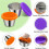 Stainless Steel Salad Dressing Containers with Silicone 4