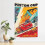 Lightning McQueen wall tapestry polyester waterproof 1 piece 3